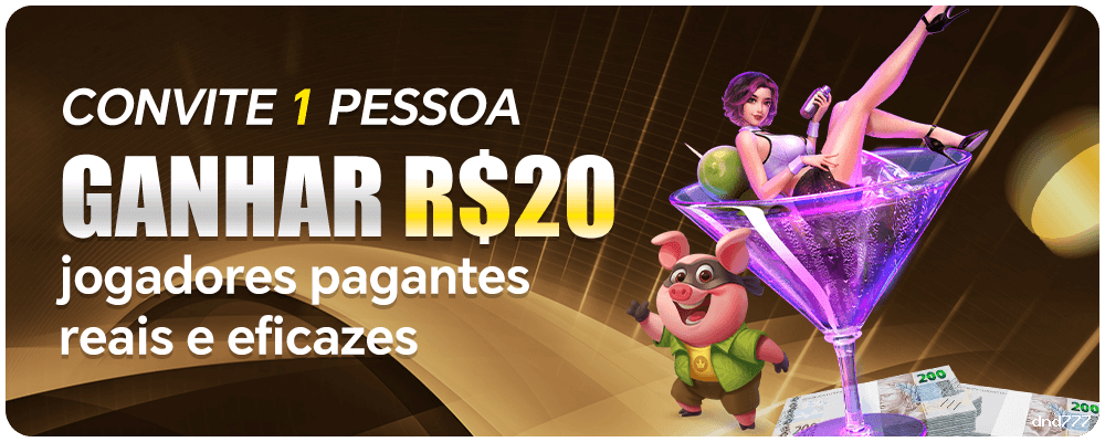 Cashback VIP dnd777 - reembolso semanal